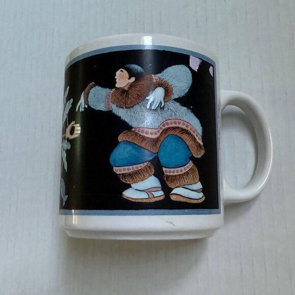 Artique Publishing Barbara Lavallee Anchorage Alaska Coffee Mug 1991 Northern - Picture 1 of 7